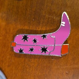 Girly Cowboy Boot Pin